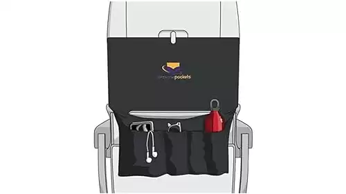 Airplane Tray Table Cover, Seat Back Organizer & Storage