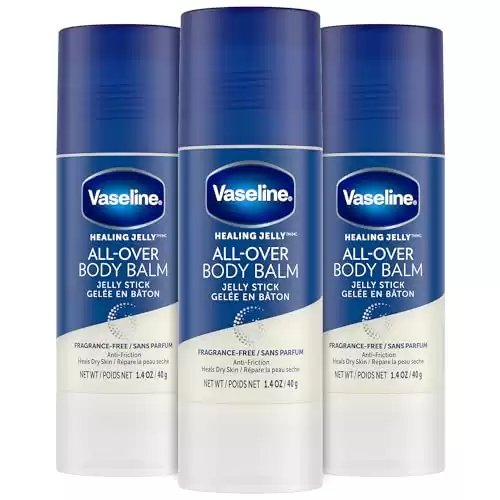 Vaseline Body Balm Stick Anti-Friction For Dry Skin Unscented Targeted Healing