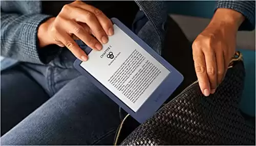 Kindle with 6” 300 ppi high-resolution display and 2x the storage