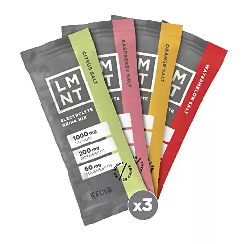 LMNT Zero-Sugar Electrolytes - Variety Pack - Keto & Paleo Friendly