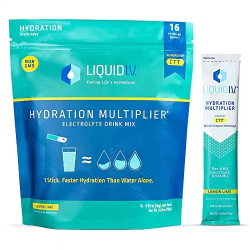 Liquid I.V. Hydration Multiplier - Lemon Lime Electrolyte Drink Mix