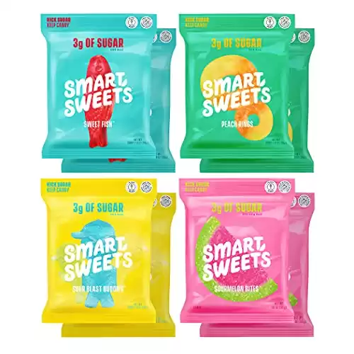 SmartSweets Variety Pack, Candy With Low Sugar & Calories